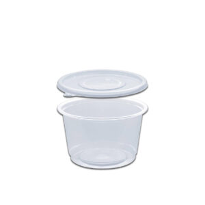 Towerpac Clear Round Container 100cc