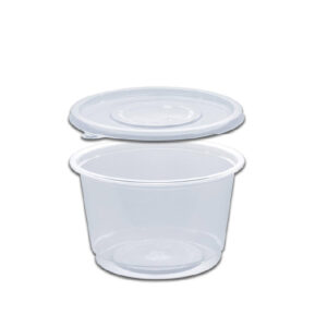 Towerpac Clear Round Container 200cc