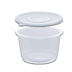 Towerpac Clear Round Container 300cc
