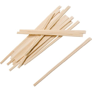 Bamboo Chopsticks 21cm – Individual Wrap  [P:100Pairsx20pkts]