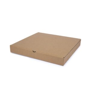 Brown Cardboard Pizza Box 28x28x4cm | 100pcs