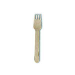Wooden Fork ⌀6.5in | 25pcsx80pkts