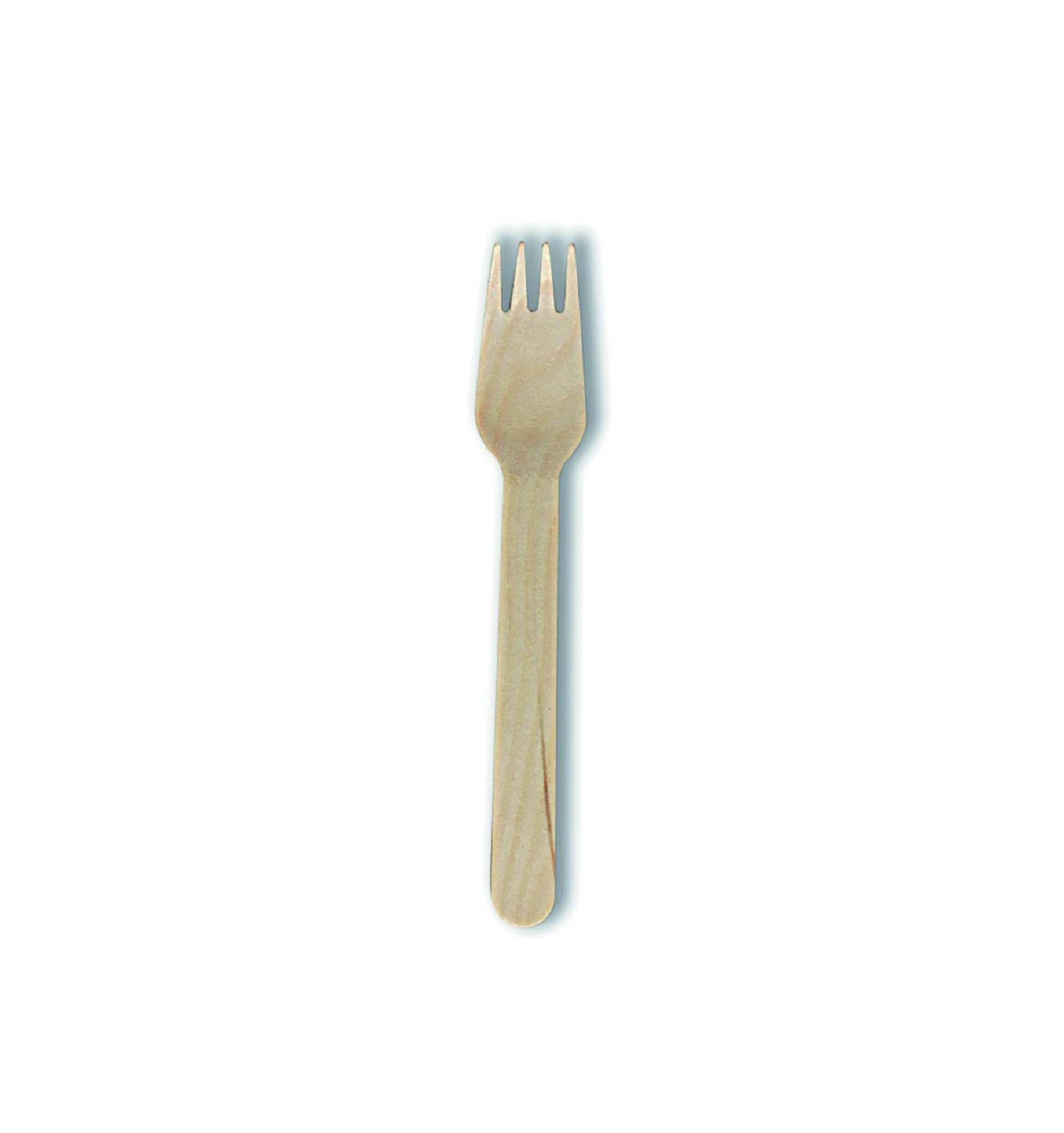 Wooden Fork ⌀6.5in | 25pcsx80pkts