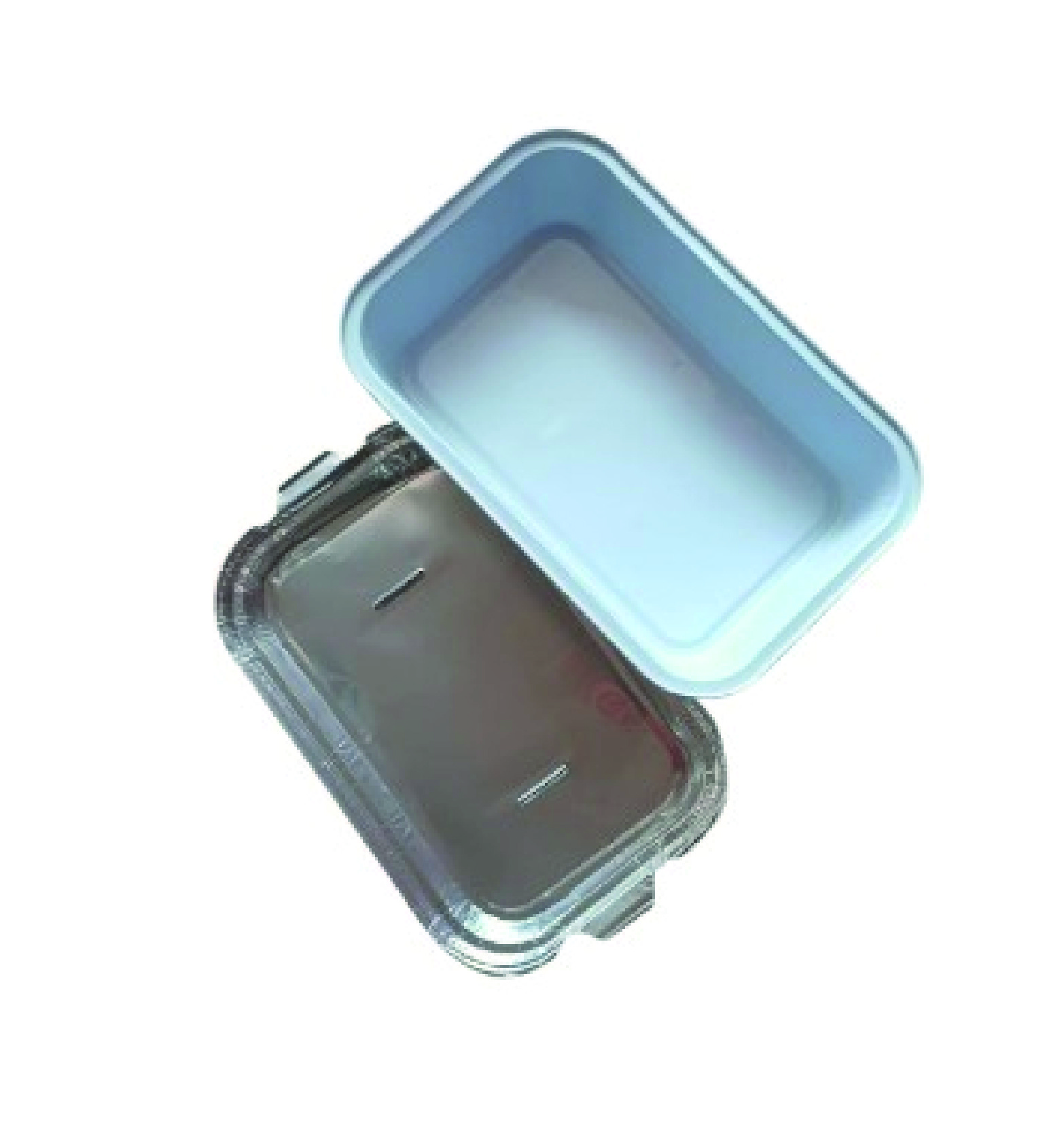 Container with Aluminium cover 160*102*32mm