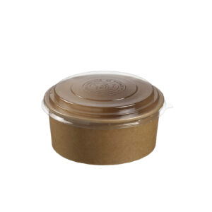 BROWN ROUND SALAD BOWL 750ML